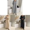 Cotton Long Sleeve Hoodie Dress With Casual Style For Autumn Winter Women