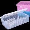 42 Axis Sewing Threads Box Transparent Needle Wire Storage Organizer Containers KTY