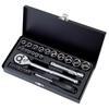 Socket Wrench 30 To E-Value Set, Pairs, 6.35mm 12.7mm Drive, ESR-2430M