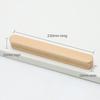 Cabinet Door Wooden Handle Cabinet Wardrobe Door Handle Bow Shaped Handle Beech Black Walnut Drawer Wooden