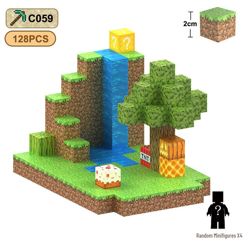 Магнитный строительный набор Cross mc Minecraft: 2 см шестигранные магнитные кубики для детского развивающего DIY
