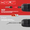 Многофункциональный набор бит для отвертки, Ph, Pz, Sq, Шестигранные, Torx, Шлицевые, Универсальный ударный набор бит для отвертки с несколькими спецификациями, 50 мм, Магнитные биты, Сталь S2