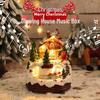 Harbor Love Musical House Night Light Ornament - Eight-Tone Box Cottage Toy for Children's Christmas Gift