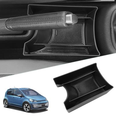 SKTU Встроенный ящик-консоль для автомобиля Volkswagen up для VW UP Лоток для хранения с резиной
