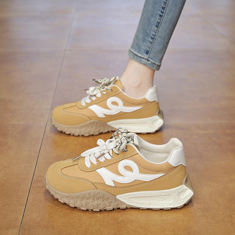 Женские немецкие тренировочные кроссовки на платформе, весна 2025, новая цветовая гамма, кроссовки Форреста Гампа, повседневные универсальные нескользящие беговые спортивные кроссовки для папы