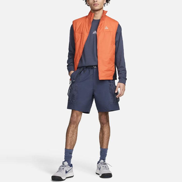 Nike ACG Snowgrass Letter Embroidery Cargo Pocket Design Повседневные шорты Мужские шорты Thunder-Blue DV9405-437