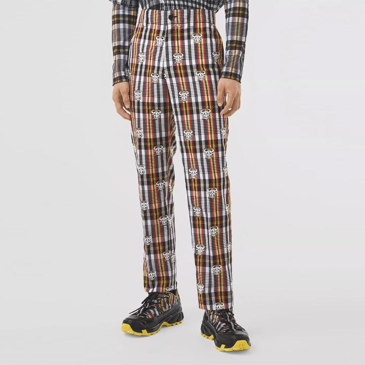 Burberry Casual Pants Men's Tagetes Erecta Yellow 80378091