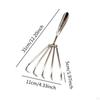 Stainless Shape Tool Steel Easy Use Handheld Seafood Shell Remover For Collecting Leaf
