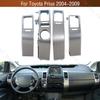 LHD For Toyota Prius 2004-2009 Front Dashboard Central A/C Air Conditioning Outlet Cover Air Conditioner Vents Frame Panel
