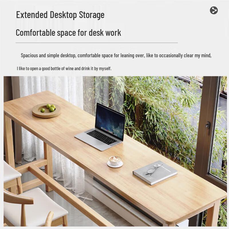 Junyi Narrow Bar Table Set