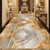 Роскошное мраморное украшение Ковер для длинного коридора Ковровая дорожка для гостиной Ковер для отеля Праздничная дорожка Напольный коврик Ковры для дома Комнаты Прихожей Коридора
