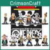 Набор аниме фигурок One Piece Луффи Рыжеволосый Шанкс Багги Мория и Брук Модели