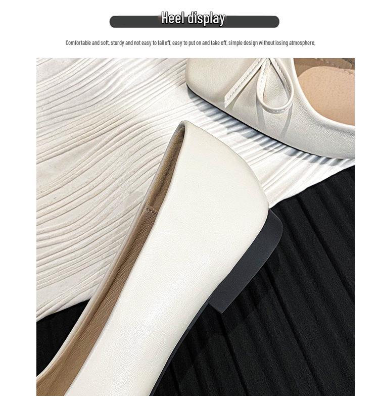 Серебристые балетки с бантом: Женская обувь в стиле Мэри Джейн 2025