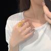 Тот же стиль 9999 24K Настоящее Золото Женское Золотое Кольцо С Регулируемым Открытием И Полым Изящным Павлином Подарок От Золотого Ст