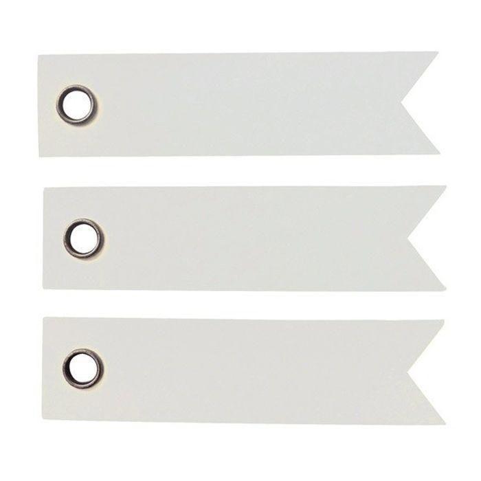 100 White Labels - Pennant
