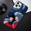Чехол для телефона iPhone 12 Mini 11 Pro XR X MAX SE XS 5 6 S 7 8 E Plus 13 черный чехол Funda Fashion водонепроницаемый бампер TPU Inuyasha