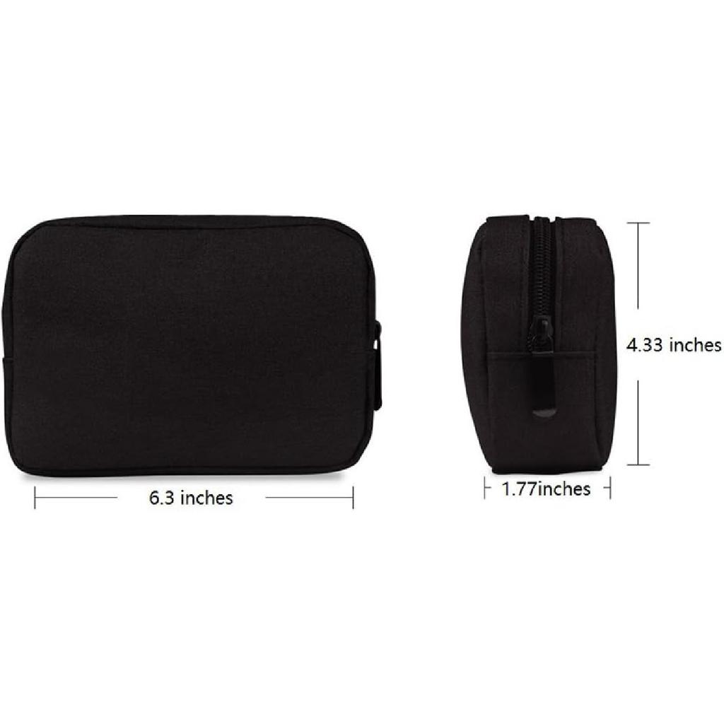 Universal Electronics/Accessories Soft Carrying Case Bag, Durable & Light-weight,Suitable for Out-going, Business, Travel and Cosmetics Kit
