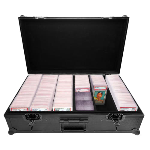 Hard Case for Graded Cards | Fits 250+ Slabs | Designed for Sports Cards, PSA, Becketts, BGS, CGC, Toploaders, One-Touch, and More. Includes Heavy-Dut