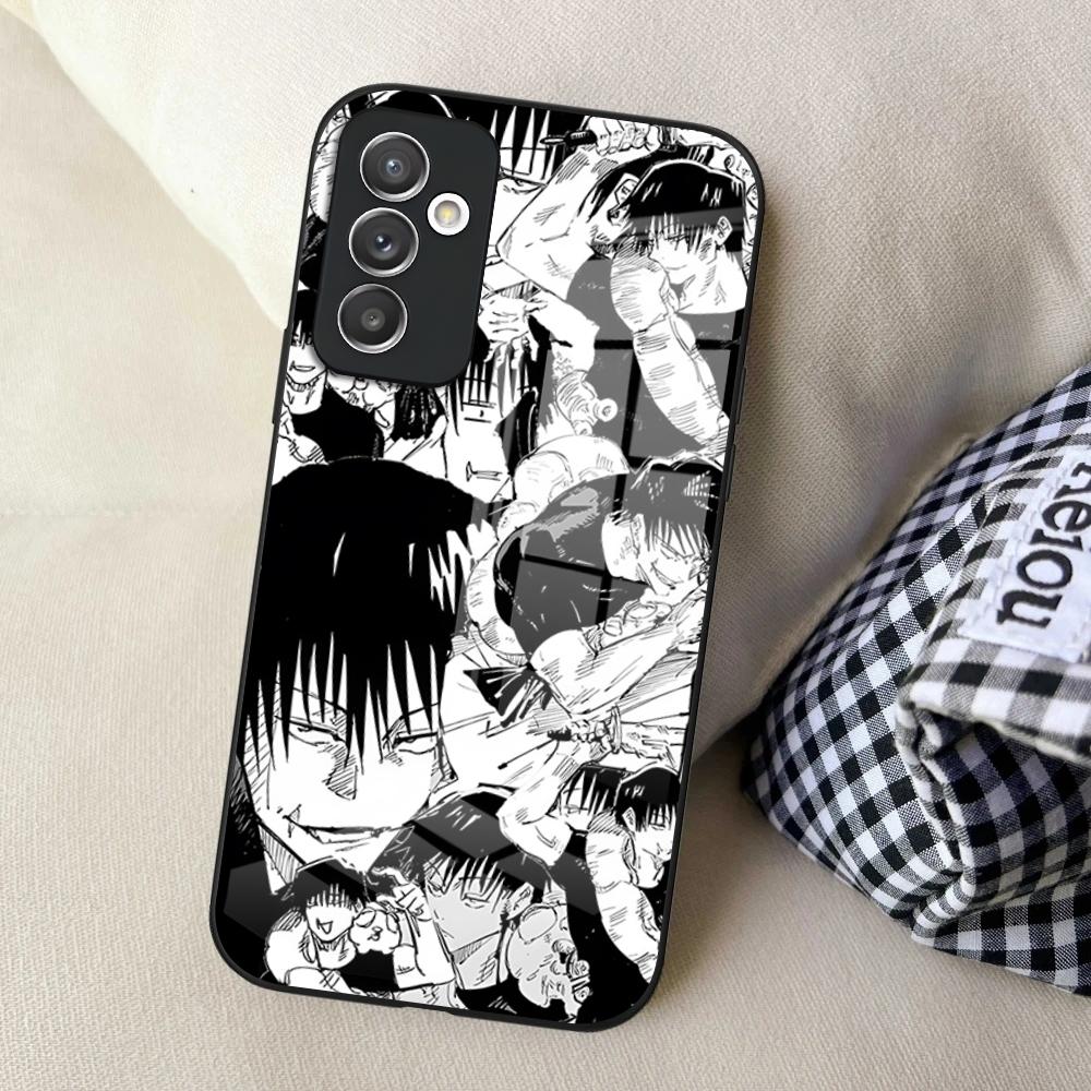Чехол для телефона Jujutsu K-Kaisen F-Fushiguro Toji для Samsung S24 Ultra S23 S22 S20 Fe S21 Plus Galaxy A54 A34 A24 A53 Note 20