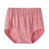 Seniors Women Cotton Underwear Soft Full Coverage Panties Plus Size Moisture-Absorbing Briefs for Medium Elderly Ladies