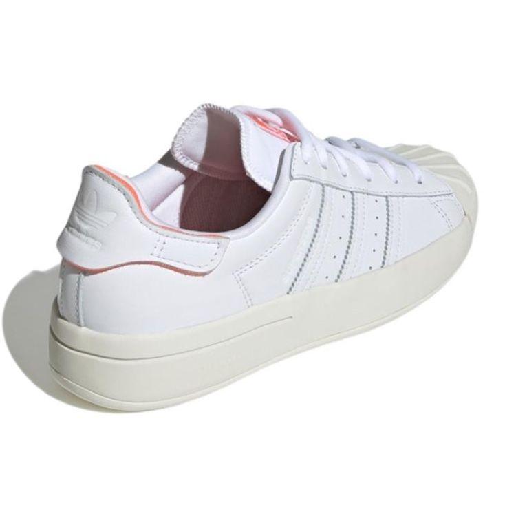 Adidas Оригинальные Superstar Ayoon Кожа Классические Универсальные Прочные Низкие Кеды для Скейтбординга Унисекс Кроссовки Белые GV9543