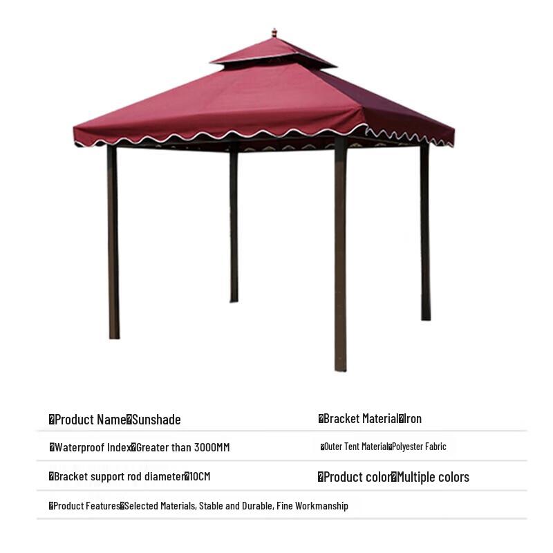 Outdoor Commercial Sunshade Canopy Tent