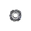 Pandora Star Embossed Pavé Pavé Charm 925 Silver Pendant Women's 798467C01