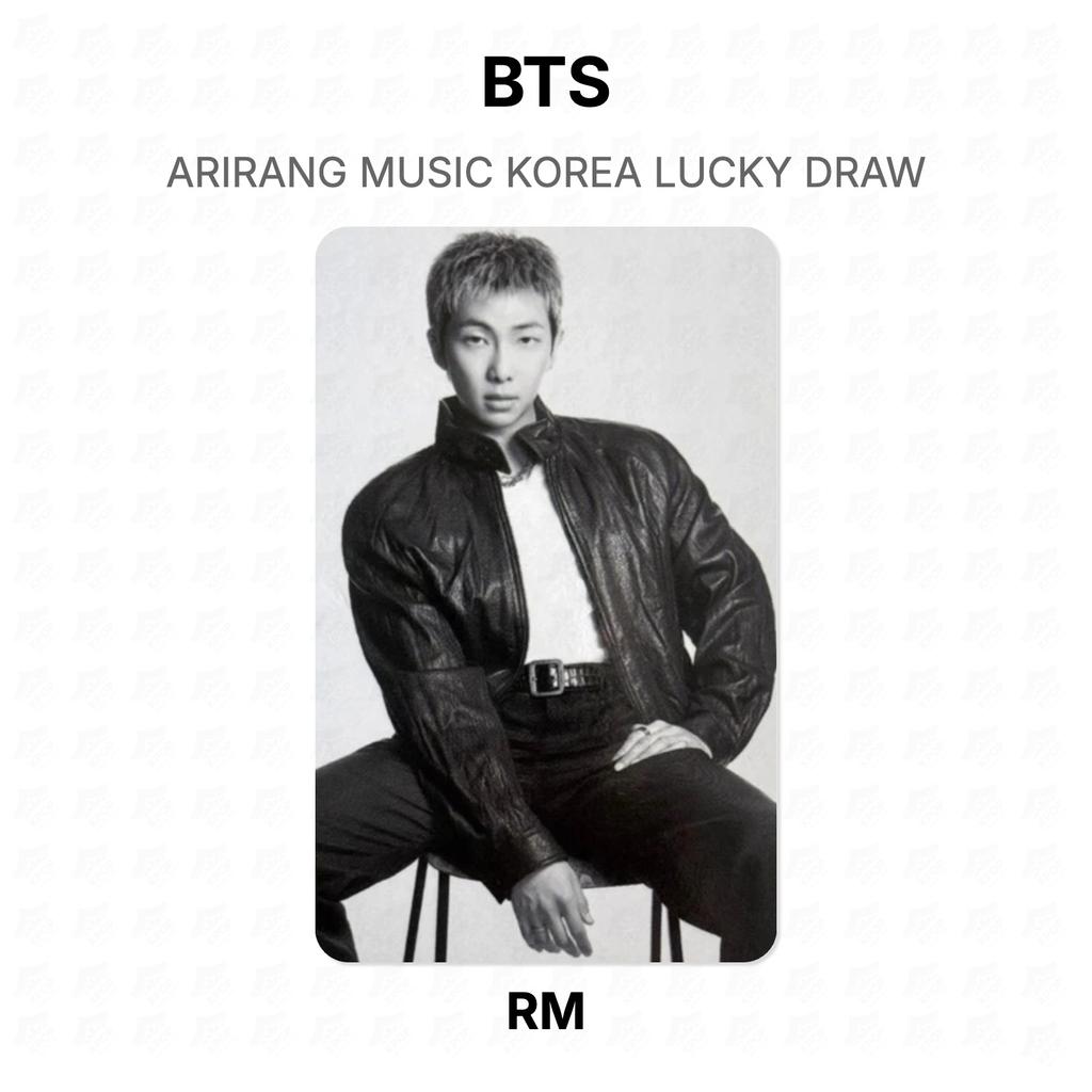 BTS ARIRANG MUSIC KOREA Розыгрыш Призов Официальная Фотокарточка