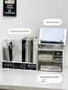 Vertical Desktop Book Stand & Storage Organizer - Simple File Rack & Bookend Divider for Students and Office Supplies