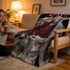 Gachiakuta Throw High-Density Short Plush Blanket Soft For Sofa Air-Con Room.