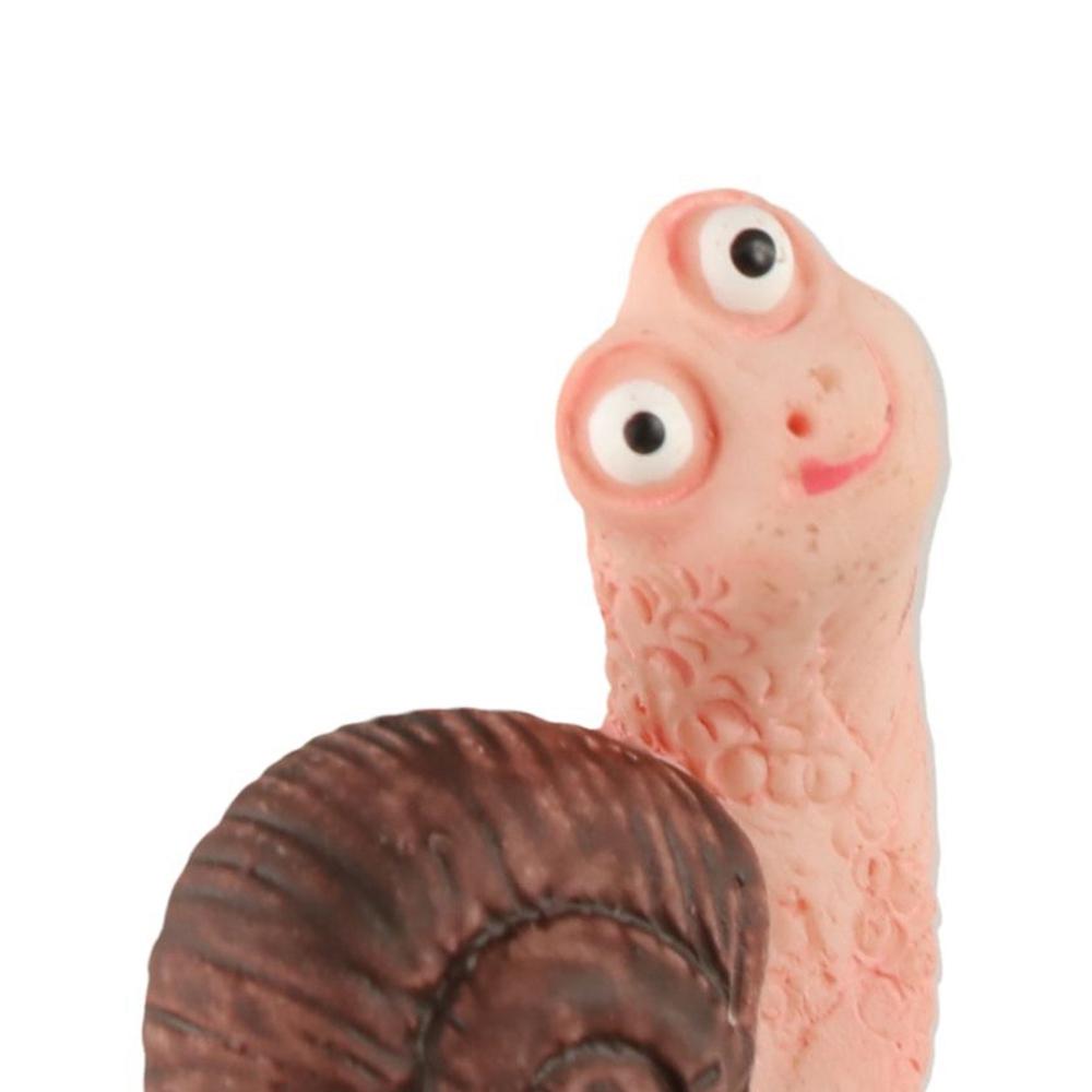 Crafts Resin Small Snail Figurine Simulation Cute Animal Snail Model Creative Kawaii Mini Ornament Flowerpot