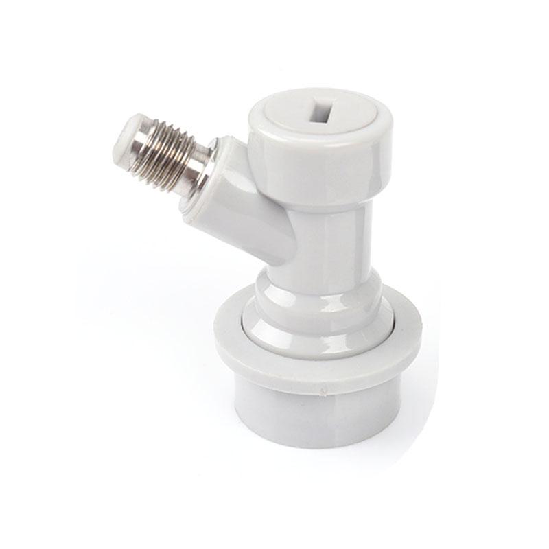 4Pcs Ball Lock Connector ,Beer Keg Ball Lock Disconnect,Liquid / Gas Connectors for Home Brewing Corny Keg / Cornelius Keg Parts