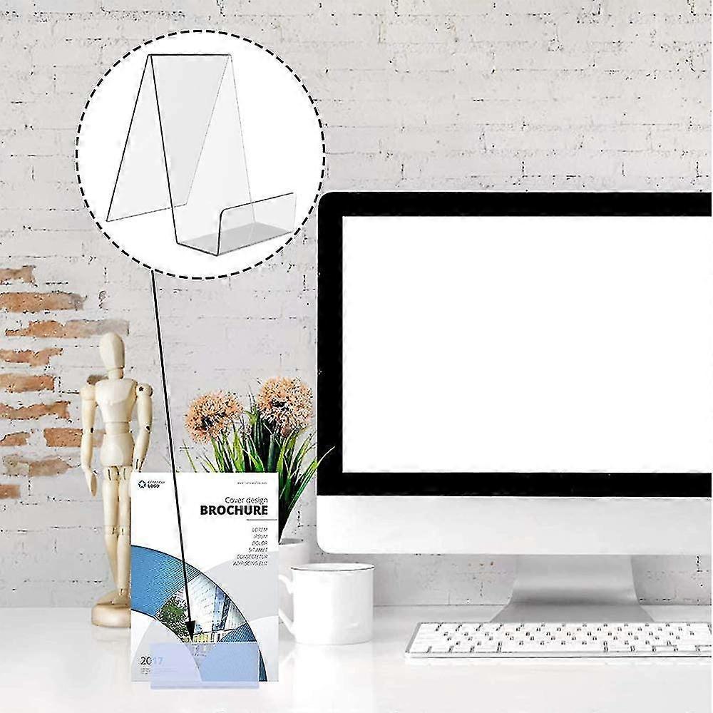 3 Pieces Book Stand / Bookend, Clear Acrylic Book Stand, Book Stand, Acrylic Book Stand