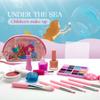 Kids Play Makeup Starter Kit Cosmetic Beauty Set Frozen Makeup Set for Girls Toys for 4 5 6 7 8 9 Year Old