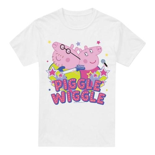 Peppa Pig Мужская футболка Piggle Wiggle Mummy Pig Daddy Pig