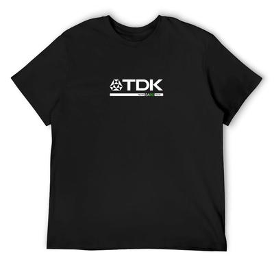 Кассета TDK SA-90 Лого Футболка винтажная одежда больших размеров топы компрессионная рубашка мужская