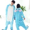 Kigurumi Wolf Cartoon Pajamas Jumpsuits Women Men Hooded Sleepwear Onesies Kids Children Animal Cosplay Costumes