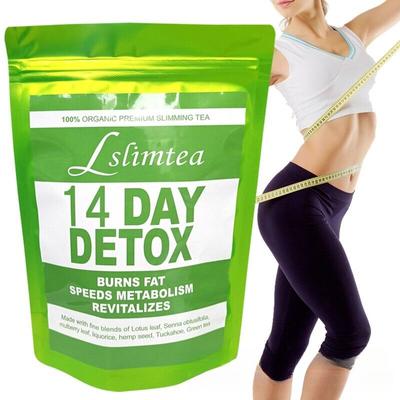 SLIMTEA 14Days Detox Flat Slimming Organic Tea Nature Herbal Private Label