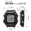 Casio WS-B1000-1AV Цифровые часы с Mobile Link, Bluetooth, Шагомером, Мужские, Черные, Импортные
