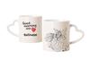Balinese - cat mug, adorable heart-shaped handle mug, universal gift from Art-Dog brand