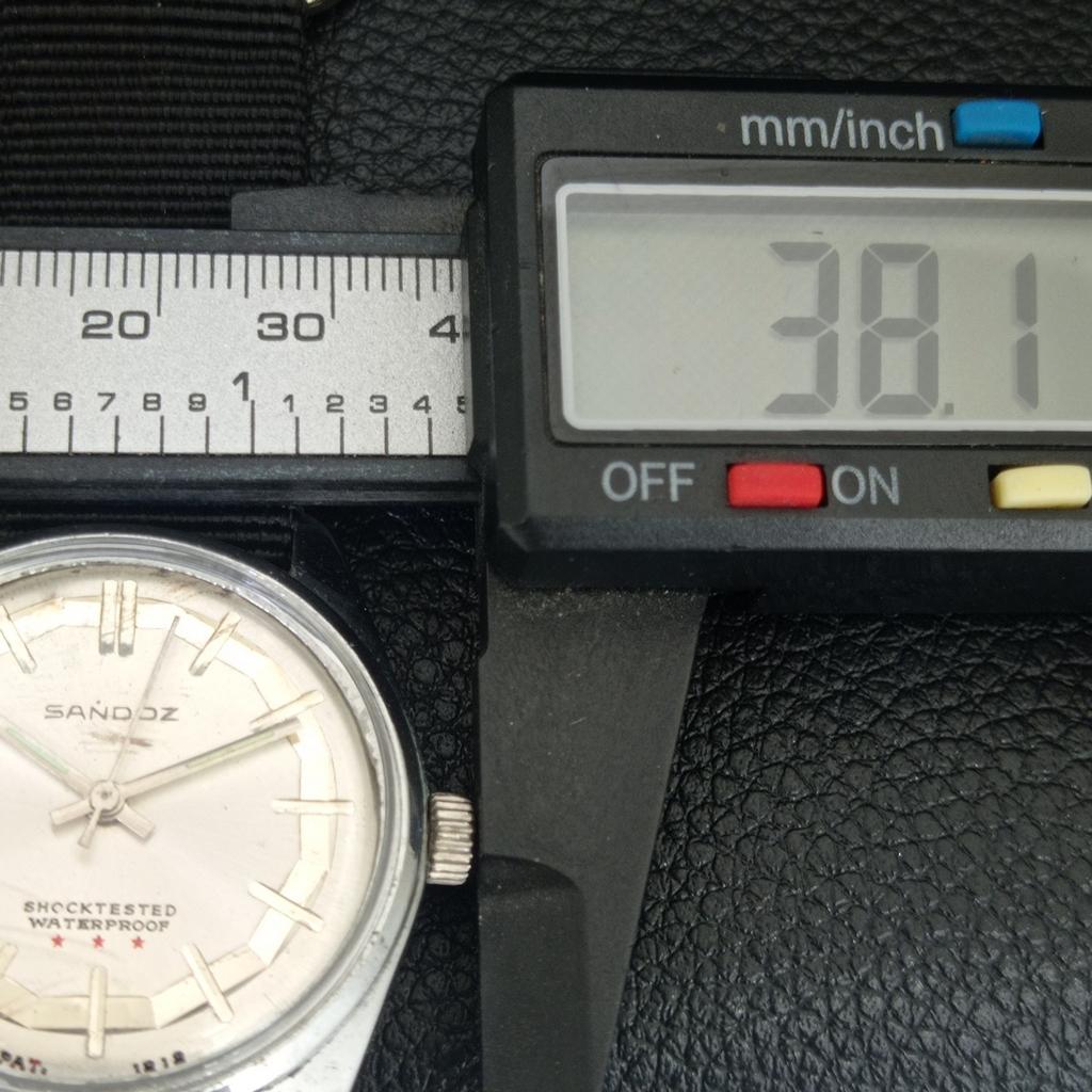 ВИНТАЖНЫЕ ШВЕЙЦАРСКИЕ МУЖСКИЕ ЧАСЫ SANDOZ С РУЧНЫМ ЗАВОДОМ, ВОССТАНОВЛЕННЫЕ a704658-1