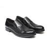 Classic Solid Cap Toe Men's Loafers Snake Print Genuine Leather Slip-On Shoes for Wedding Office Dress Casual Wear