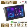 Android Carplay автомобильное радио для Peugeot 407 2004-2010 мультимедийный проигрыватель головное устройство стерео GPS навигация BT WIFI 2+32 ГБ