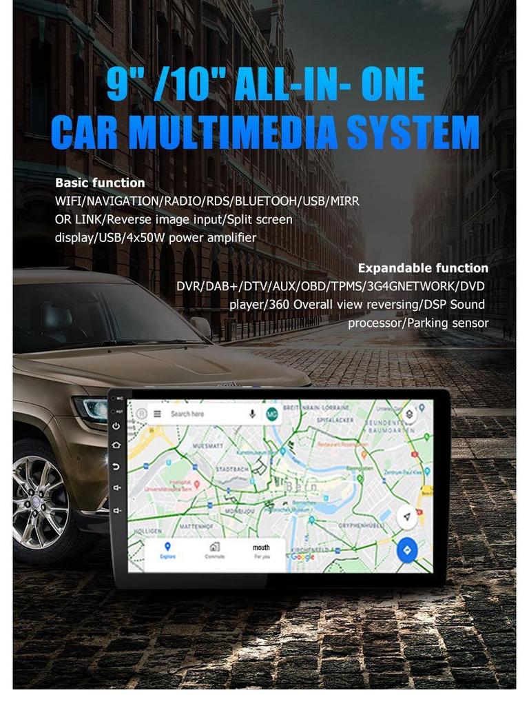 Roewe RX3 Panoramic HD Display & Smart Navigation System