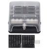 6 Way Fuse Box Red LED Indicator Water Proof Cover Maximum DC32V Fuse Holder for Car Boat Truck