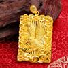 Gold Color Zhengshi Eagle Pendant Dapeng Wings Hanging Tag  Edition