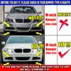 For BMW 3 Series E90 E91 LCI M Sport 2009-2012 Pair Front Bumper Splitter Lip Diffuser Spoiler Body Kit Cover Parts