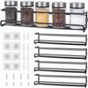 2/4PCS Hanging Kitchen Shelf Spice Shelf Wall-Mounted Kitchen Cupboard Doors