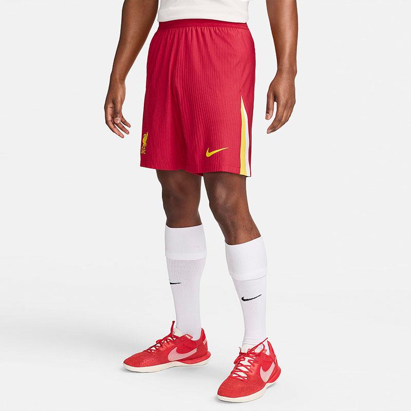 Nike Коллаборация LeBron X Liverpool FC Dri-FIT Color Block Легкие Быстросохнущие Удобные Футбольные Штаны Мужские штаны Красный FN8828-687