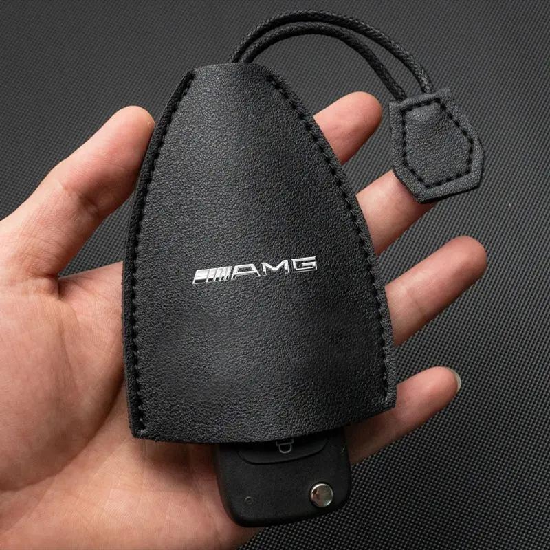 Сумка для хранения ключей автомобиля Раздельный чехол для ключей автомобиля Чехол для ключей для Mercedes Benz AMG GLE GLS GLC CLA GLB ML C500 C200 C300 W204 W206 W205 W212 W203